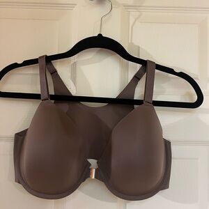 SOMA - Front close, underwire, seamless Brown Women's Bra with Rose Gold NWOT